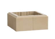 PILIER LISSE 30*30 M. BEIGE - Ht 17.1cm PILIER LISSE 30*30 M. BEIGE - Ht 17.1cm